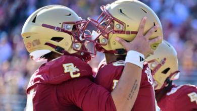 Boston College Eagles Football vs UVA Football Match Player Stats